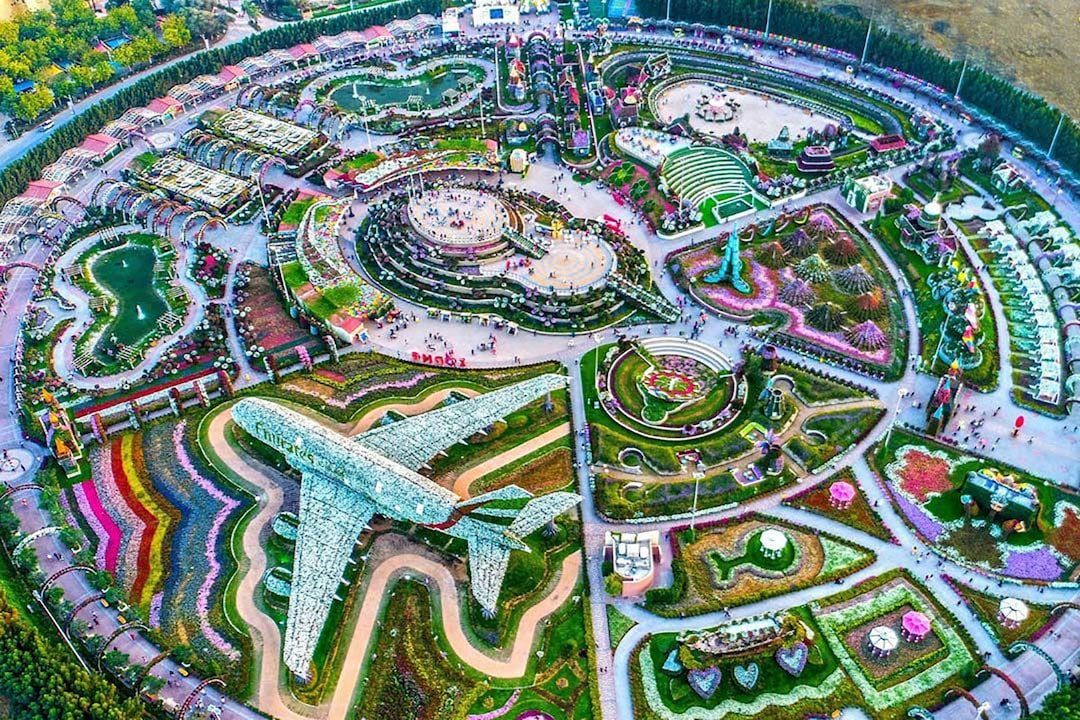 Dubaï Miracle Garden : le plus parc floral du monde !