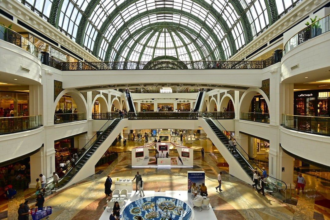 Mall of the Emirates à Dubai shopping, cinéma, ski et fête foraine
