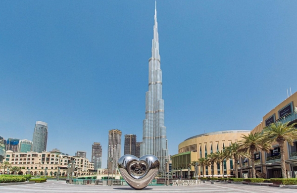 Dubai's Burj Khalifa and its observation deck