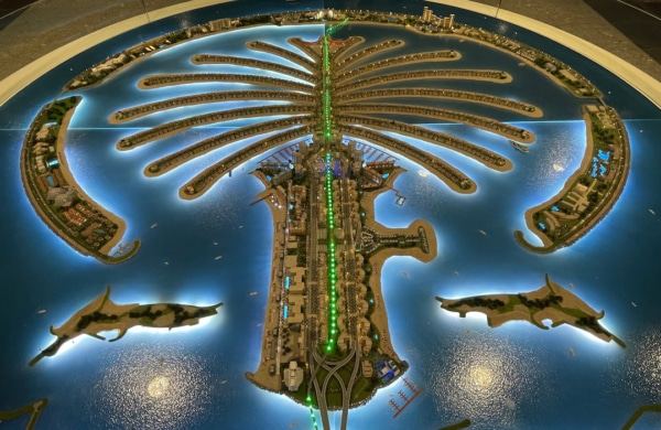 Model of Palm Jumeirah